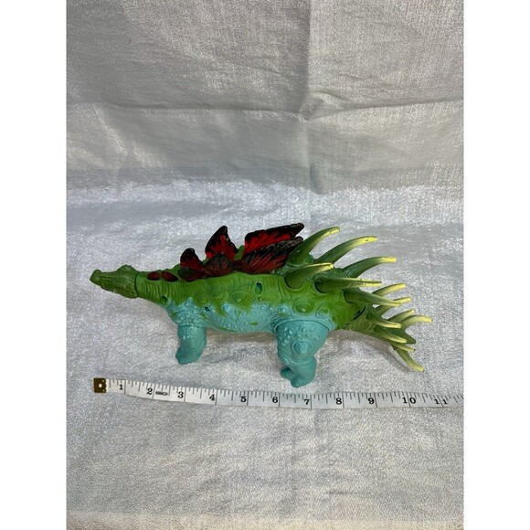 Jurassic Stegosaurus Dinosaur Toy Roar Lights & Sounds - Picture 7 of 8